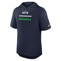 Nike Seattle Seahawks Lockup Tri-Blend Hoodie T-Shirt College Navy