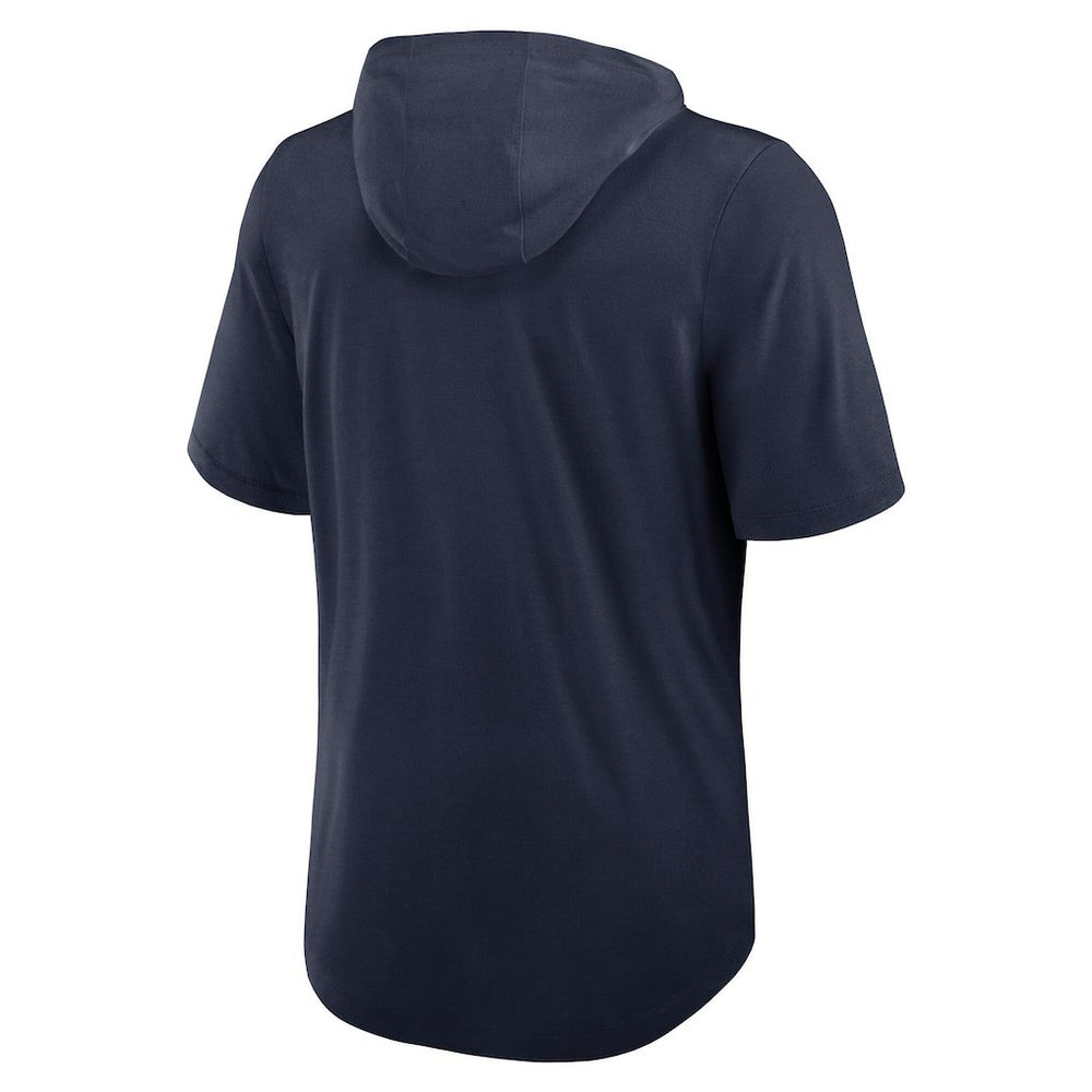 Nike Dallas Cowboys Lockup Tri-Blend Hoodie T-Shirt Navy