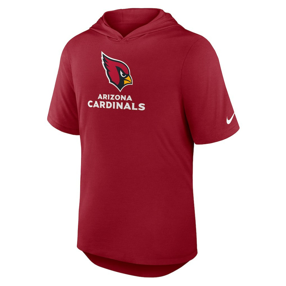 Nike Arizona Cardinals Lockup Tri-Blend Hoodie T-Shirt Cardinal