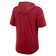 Nike Arizona Cardinals Lockup Tri-Blend Hoodie T-Shirt Cardinal