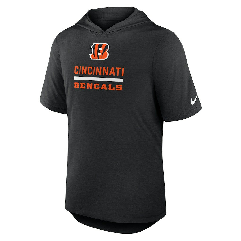 Nike Cincinnati Bengals Lockup Tri-Blend Hoodie T-Shirt Black