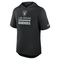 Nike Las Vegas Raiders Lockup Tri-Blend Hoodie T-Shirt Black