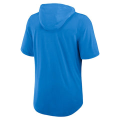 Nike Los Angeles Chargers Lockup Tri-Blend Hoodie T-Shirt Powder Blue