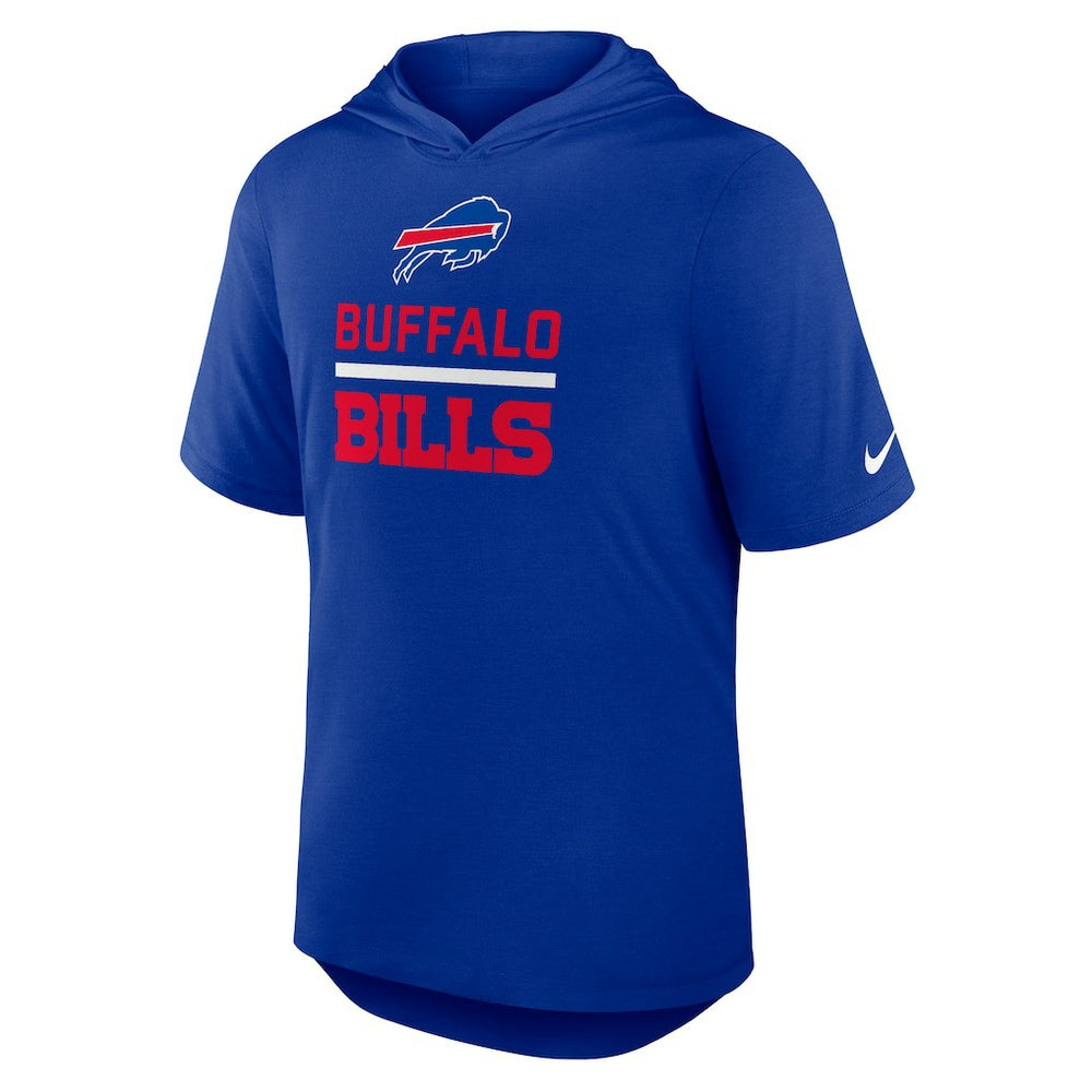 Nike Buffalo Bills Lockup Tri-Blend Hoodie T-Shirt Royal
