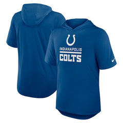 Nike Indianapolis Colts Lockup Tri-Blend Hoodie T-Shirt Royal
