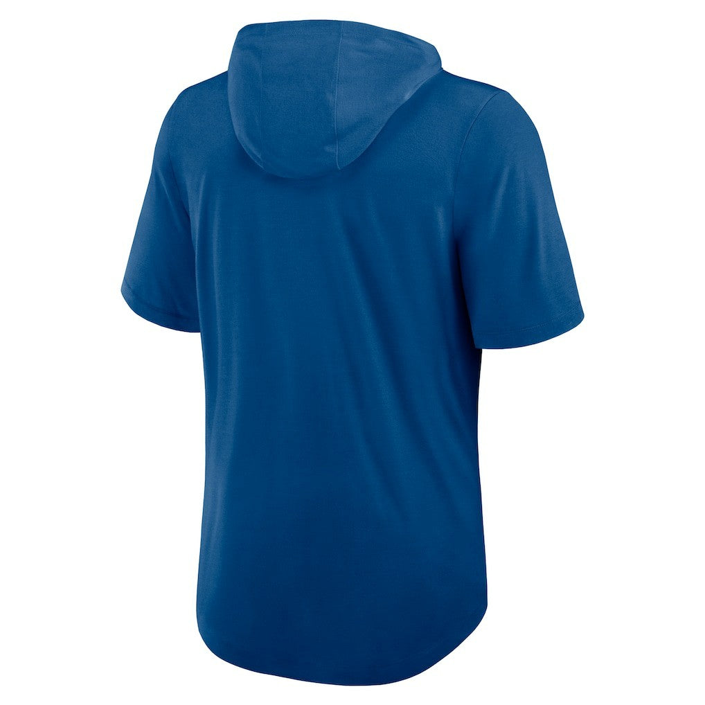 Nike Indianapolis Colts Lockup Tri-Blend Hoodie T-Shirt Royal