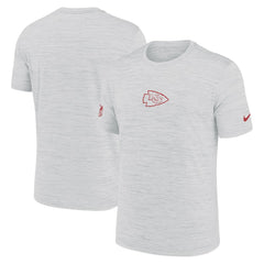 Nike Kansas City Chiefs Sideline Velocity Dri-FIT T-Shirt - Ash
