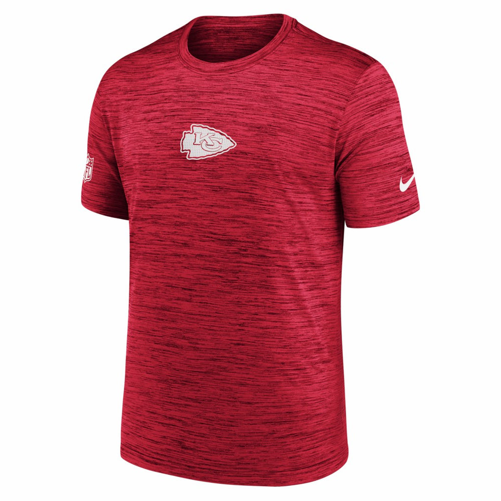 Nike Kansas City Chiefs Sideline Velocity Dri-FIT T-Shirt - Red