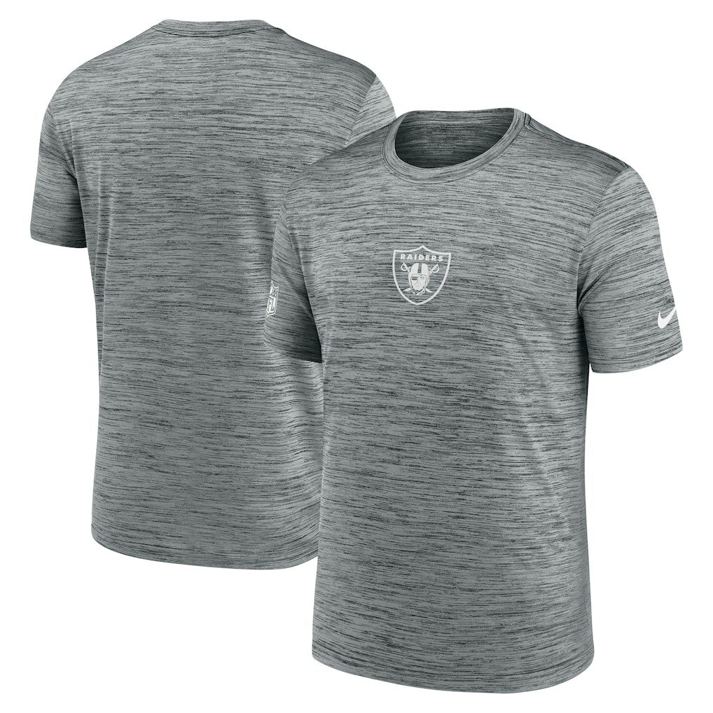 Nike Las Vegas Raiders Sideline Velocity Dri-FIT T-Shirt - Gray