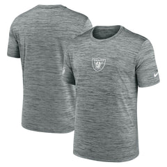 Nike Las Vegas Raiders Sideline Velocity Dri-FIT T-Shirt - Gray