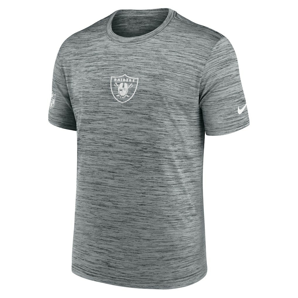 Nike Las Vegas Raiders Sideline Velocity Dri-FIT T-Shirt - Gray