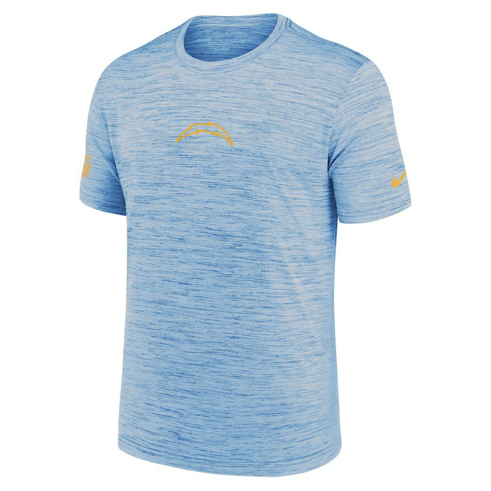 Nike Los Angeles Chargers Sideline Velocity Dri-FIT T-Shirt - Powder Blue
