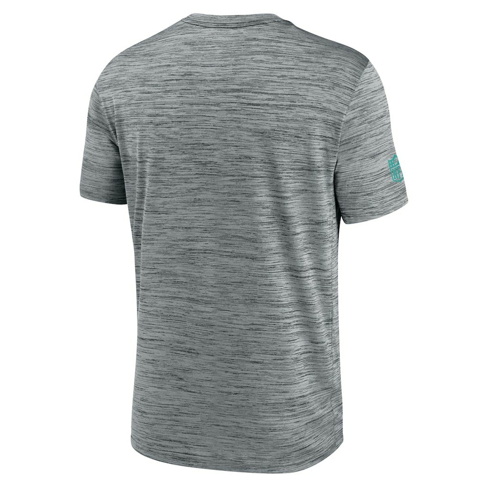Nike Miami Dolphins Sideline Velocity Dri-FIT T-Shirt - Gray