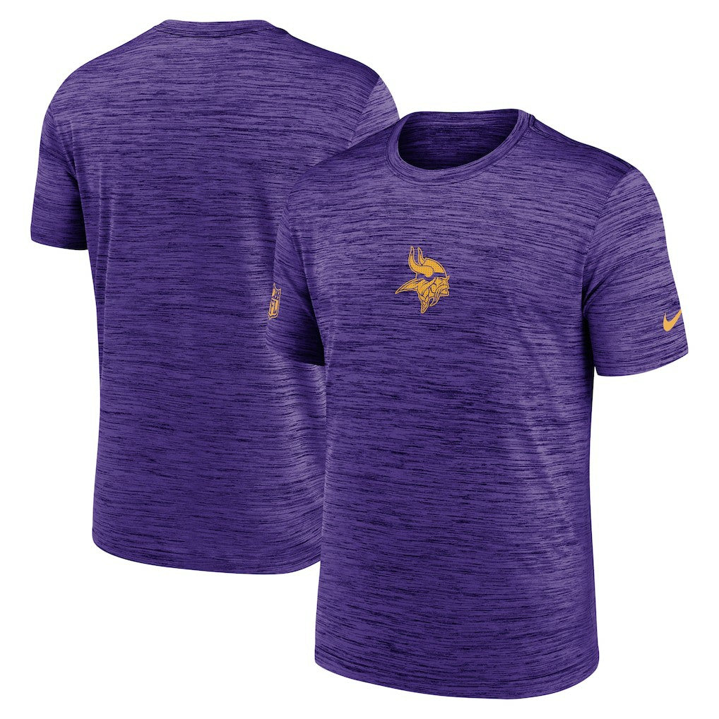 Nike Minnesota Vikings Sideline Velocity Dri-FIT T-Shirt - Purple