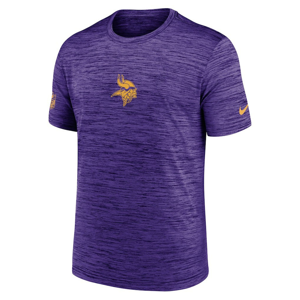 Nike Minnesota Vikings Sideline Velocity Dri-FIT T-Shirt - Purple