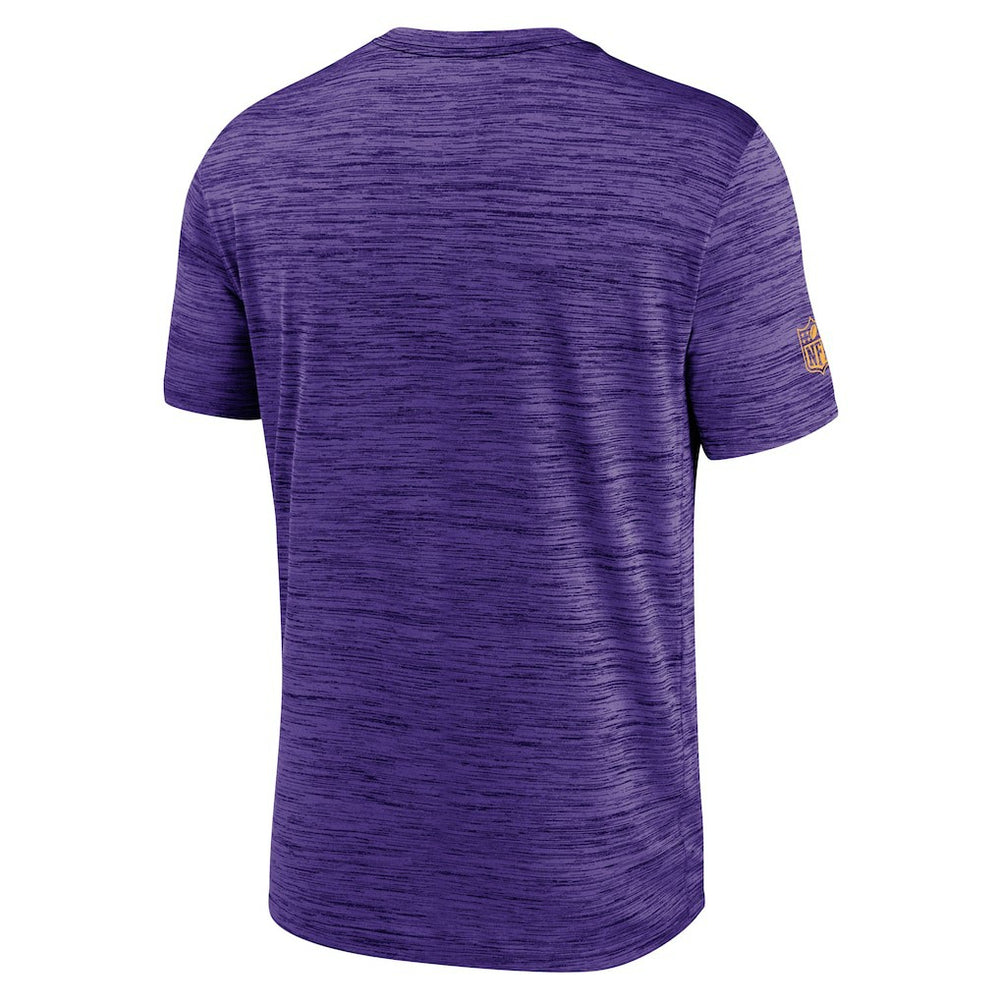 Nike Minnesota Vikings Sideline Velocity Dri-FIT T-Shirt - Purple