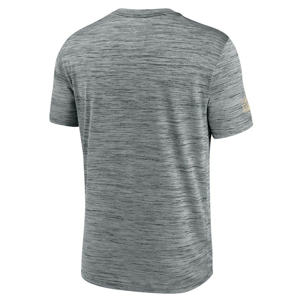 Nike New Orleans Saints Sideline Velocity Dri-FIT T-Shirt - Gray
