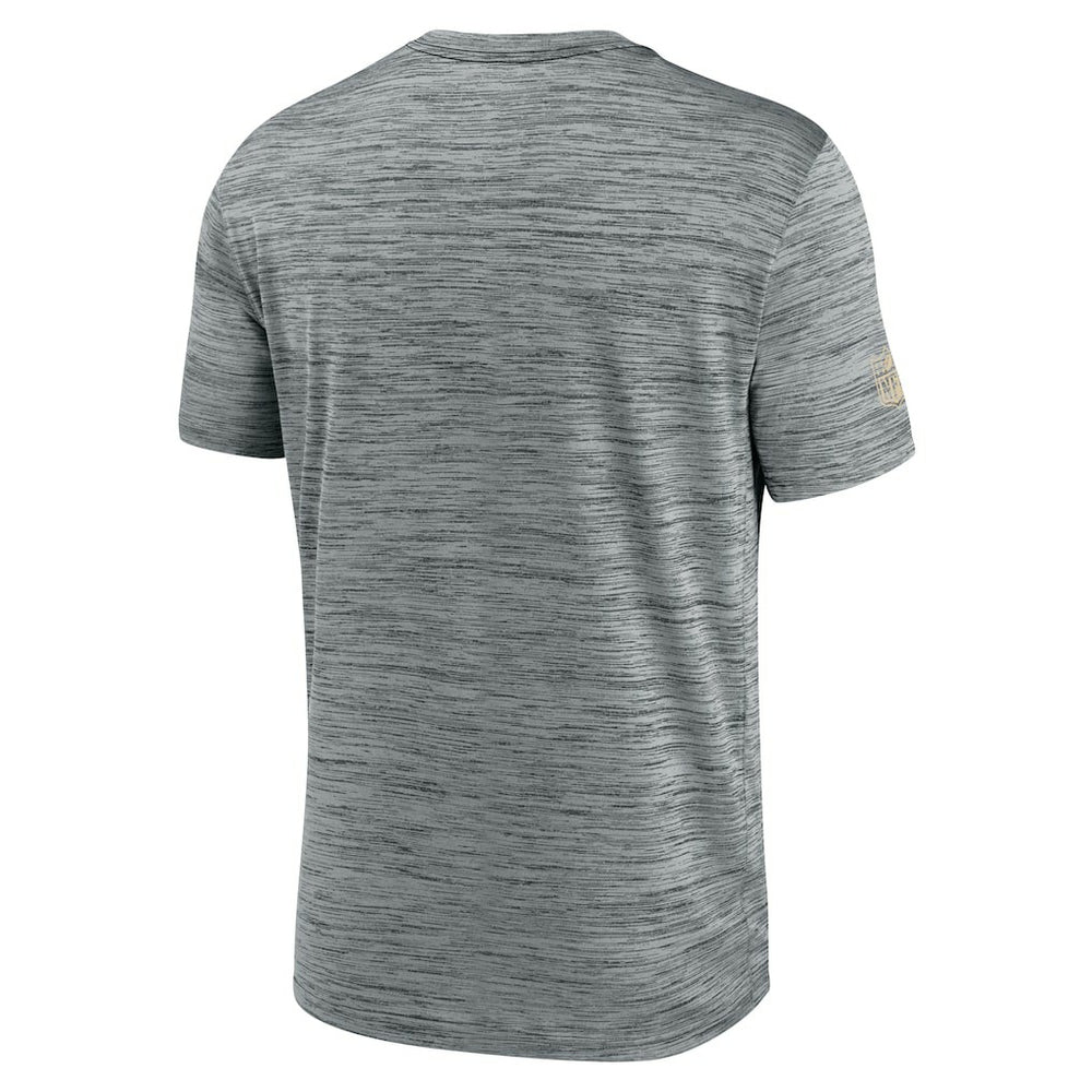 Nike New Orleans Saints Sideline Velocity Dri-FIT T-Shirt - Gray