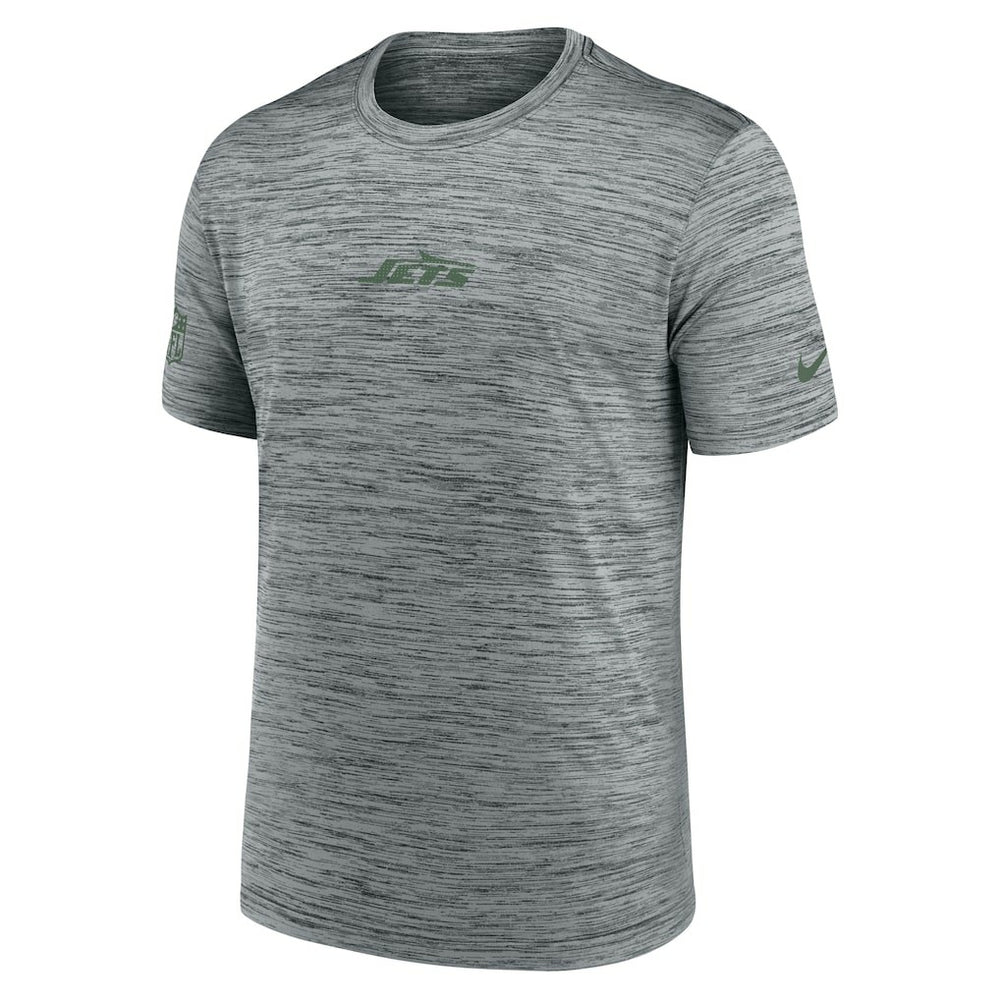 Nike New York Jets Sideline Velocity Dri-FIT T-Shirt - Gray