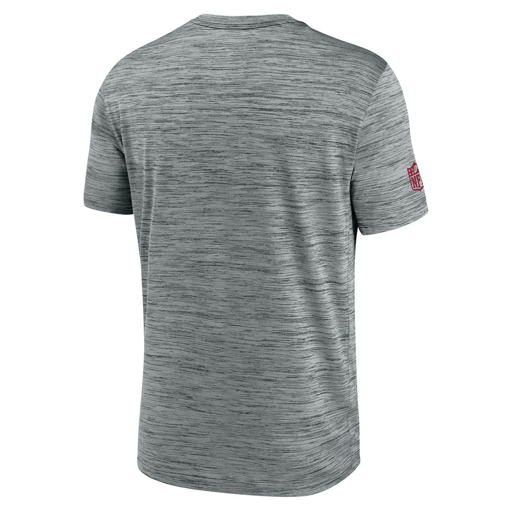 Nike San Francisco 49ers Sideline Velocity Dri-FIT T-Shirt - Gray