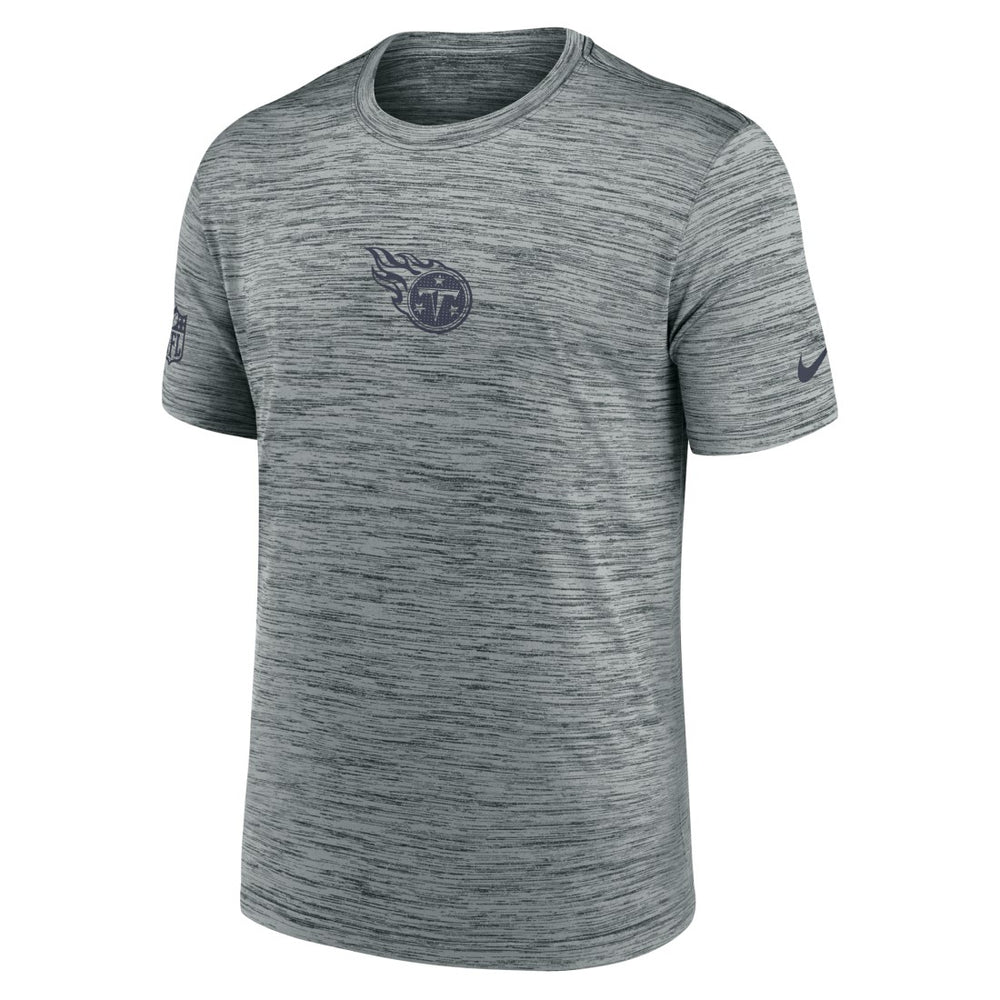 Nike Tennessee Titans Sideline Velocity Dri-FIT T-Shirt - Gray
