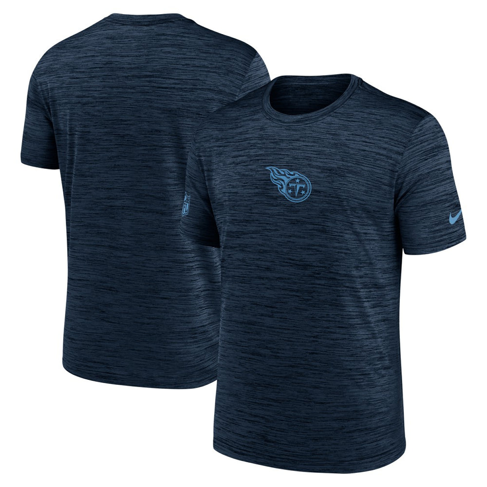 Nike Tennessee Titans Sideline Velocity Dri-FIT T-Shirt - Navy