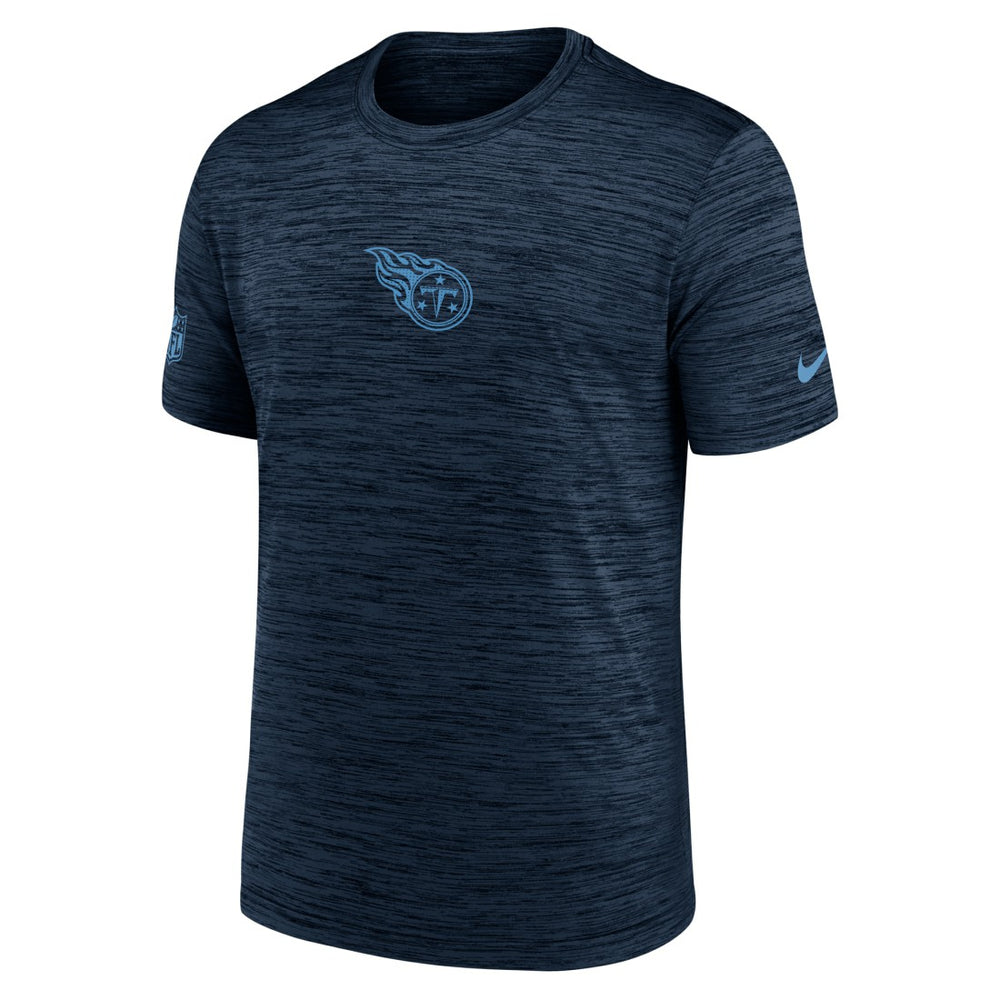 Nike Tennessee Titans Sideline Velocity Dri-FIT T-Shirt - Navy