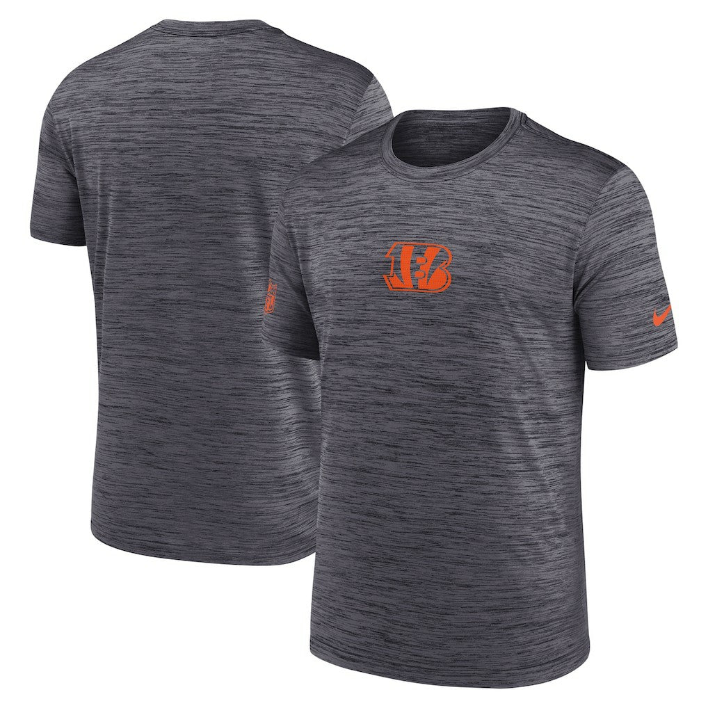 Nike Cincinnati Bengals Sideline Velocity Dri-FIT T-Shirt - Black