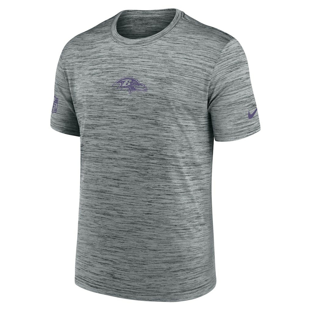 Nike Baltimore Ravens Sideline Velocity Dri-FIT T-Shirt - Gray
