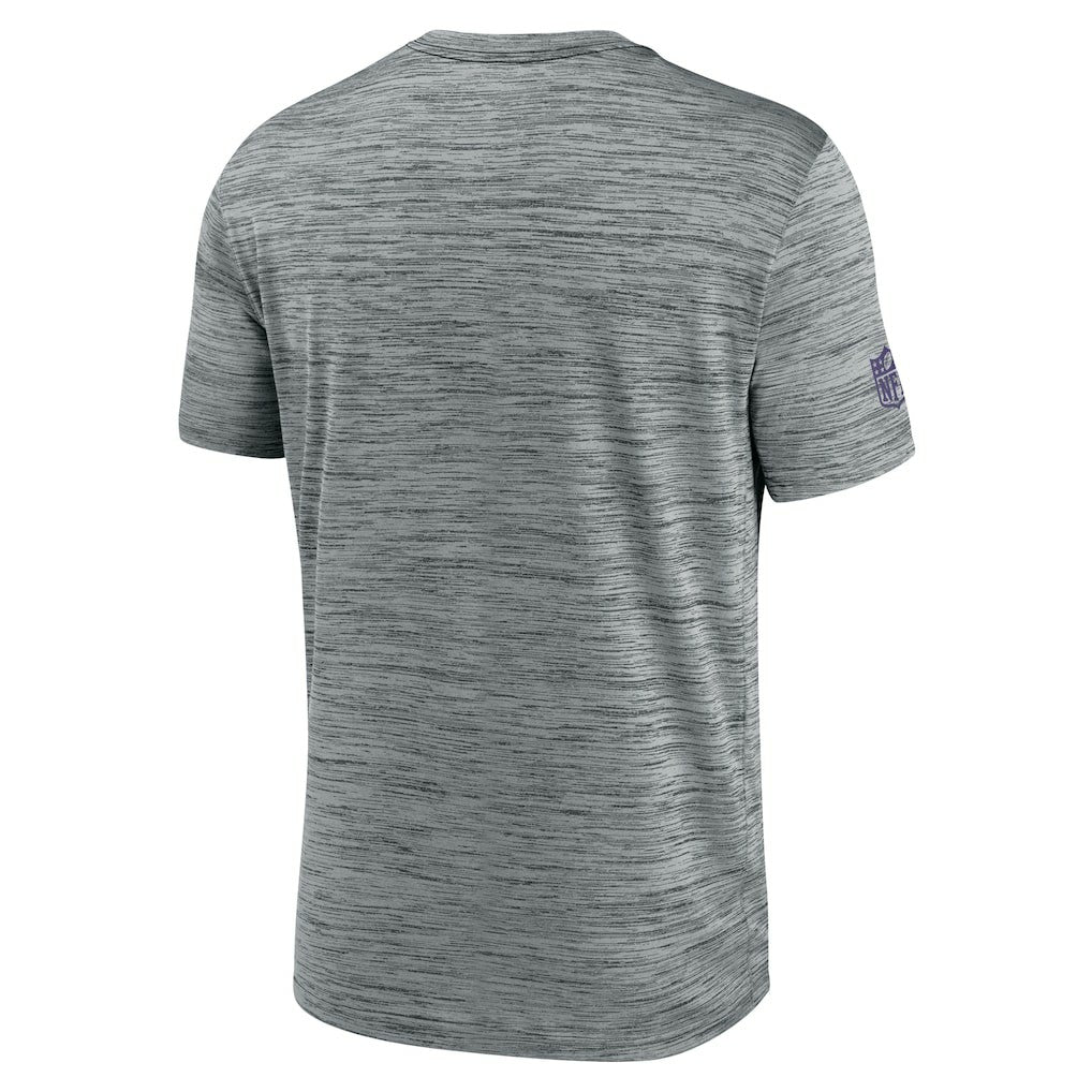 Nike Baltimore Ravens Sideline Velocity Dri-FIT T-Shirt - Gray