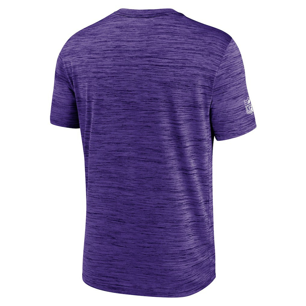 Nike Baltimore Ravens Sideline Velocity Dri-FIT T-Shirt - Purple