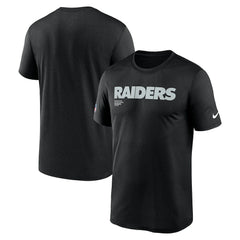 Nike Las Vegas Raiders Sideline Legend Dri-FIT T-Shirt Black