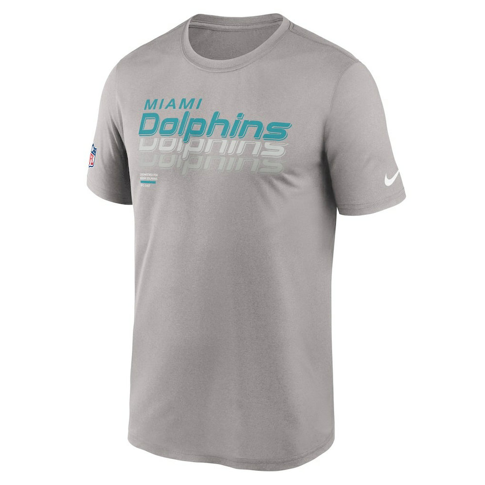 Nike Miami Dolphins Sideline Legend Dri-FIT T-Shirt Gray