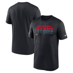 Nike Houston Texans Sideline Legend Dri-FIT T-Shirt Navy