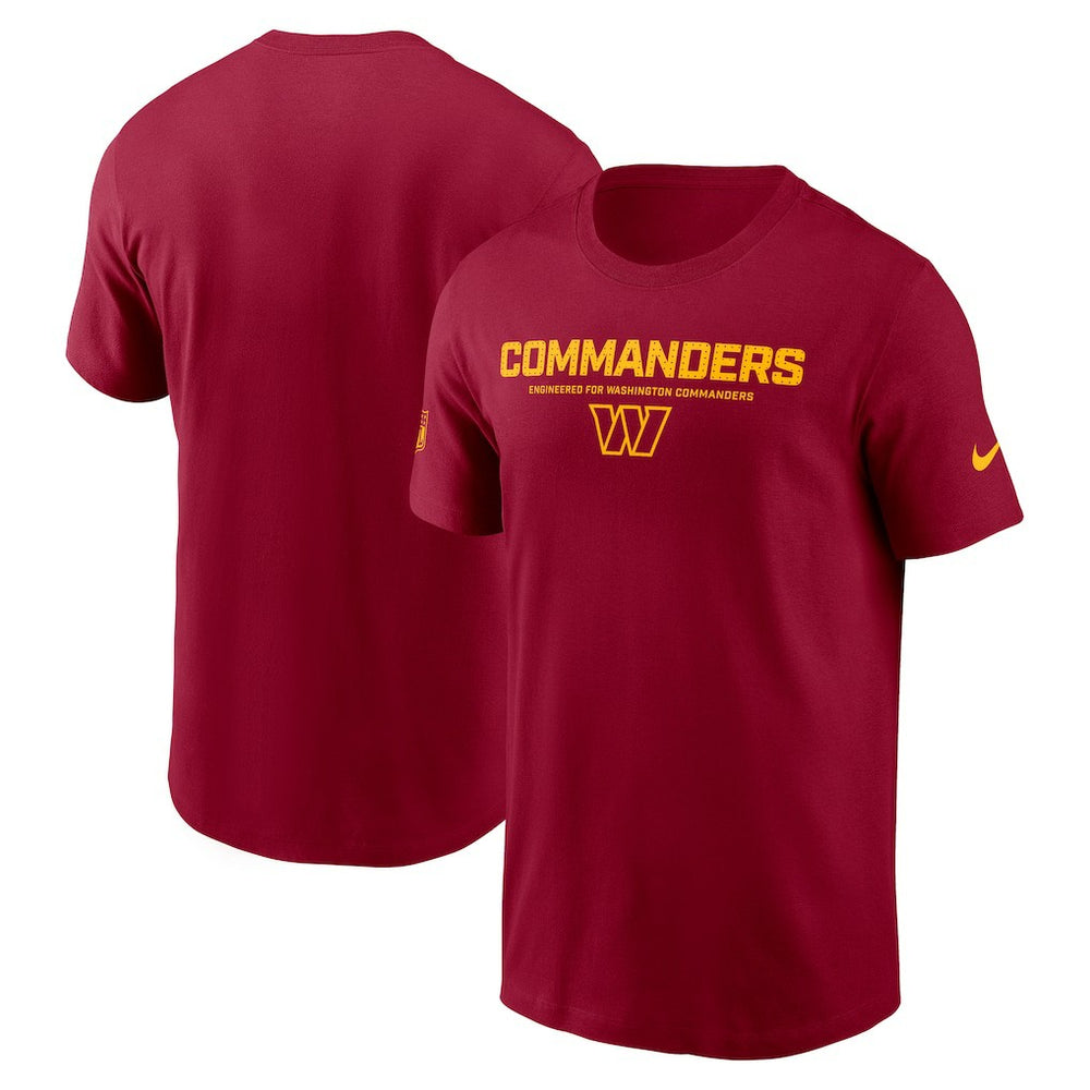 Nike Washington Commanders Sideline Dri-FIT T-Shirt Burgundy