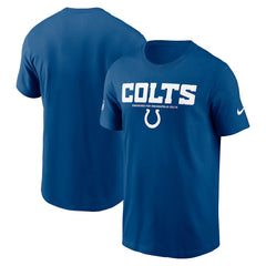 Nike Indianapolis Colts Sideline Dri-FIT T-Shirt Royal
