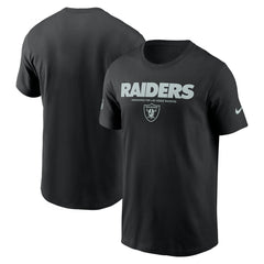 Nike Las Vegas Raiders Sideline Dri-FIT T-Shirt Black