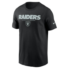 Nike Las Vegas Raiders Sideline Dri-FIT T-Shirt Black