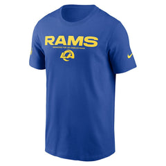 Nike Los Angeles Rams Sideline Dri-FIT T-Shirt Royal