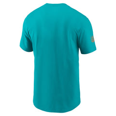 Nike Miami Dolphins Sideline Dri-FIT T-Shirt Aqua
