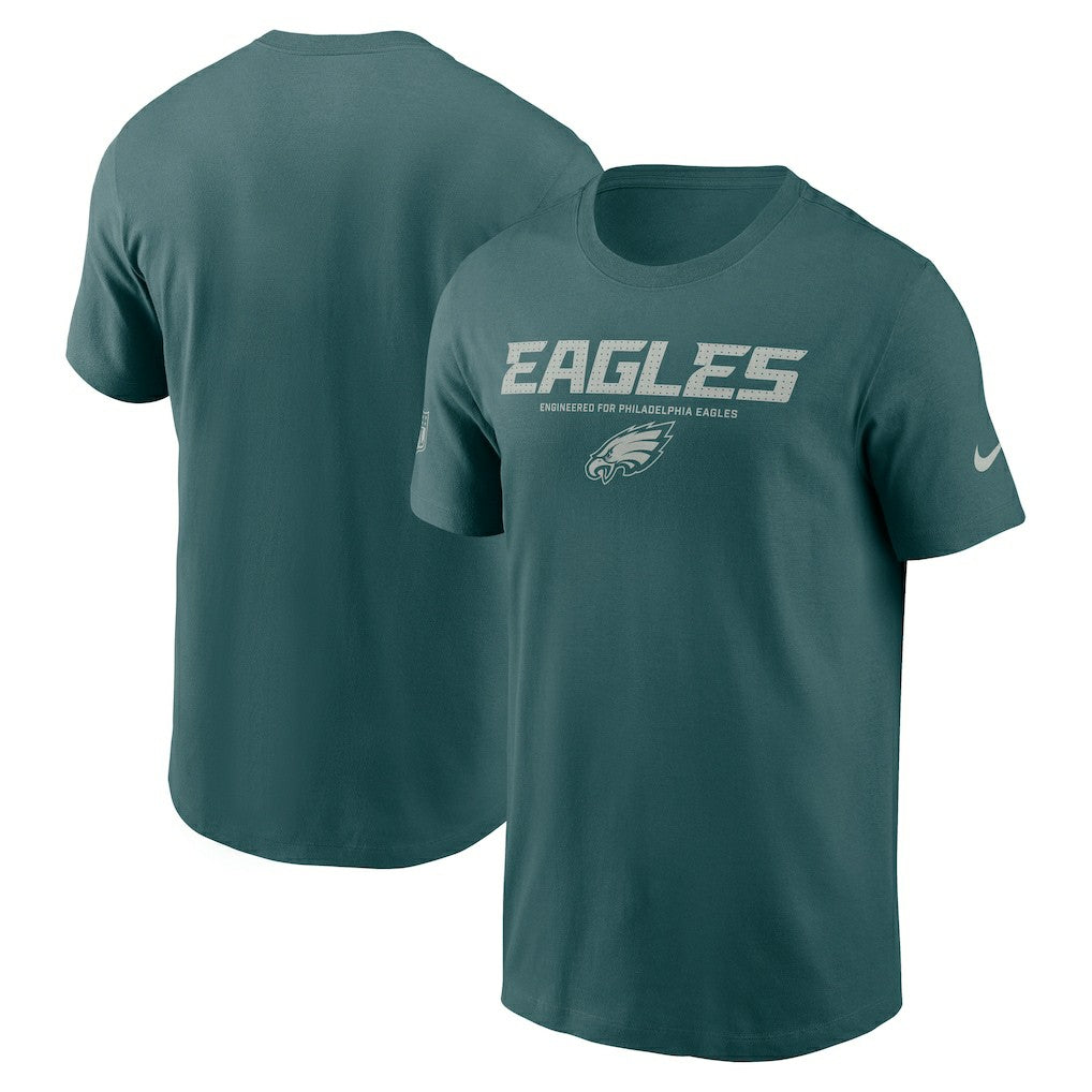 Nike Philadelphia Eagles Sideline Dri-FIT T-Shirt Midnight Green
