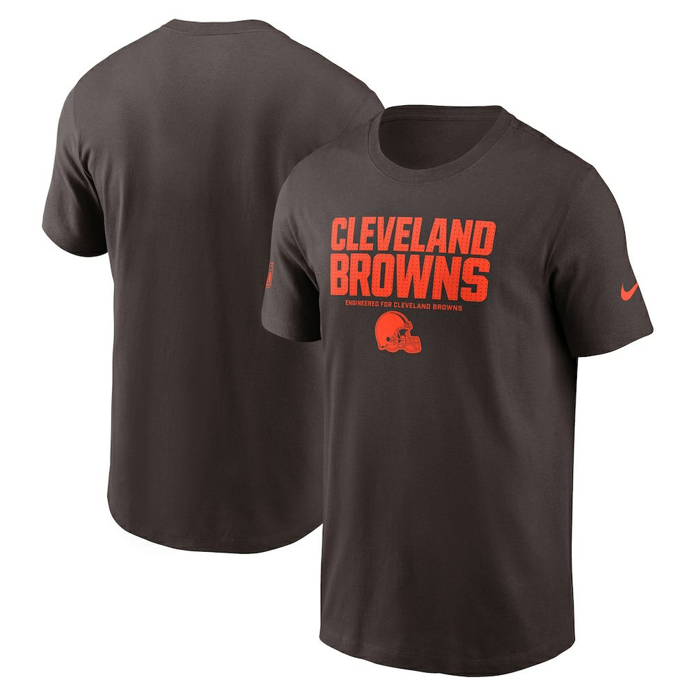 Nike Cleveland Browns Sideline Dri-FIT T-Shirt Brown