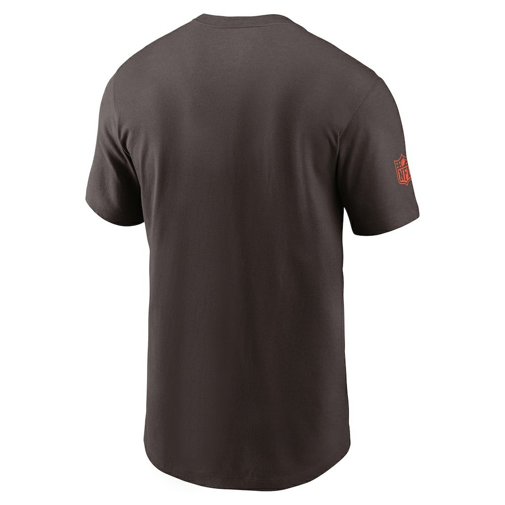Nike Cleveland Browns Sideline Dri-FIT T-Shirt Brown
