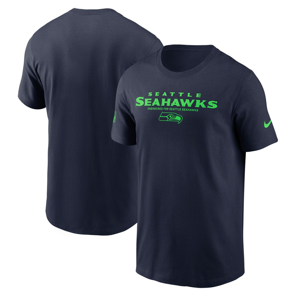 Nike Seattle Seahawks Sideline Dri-FIT T-Shirt College Navy
