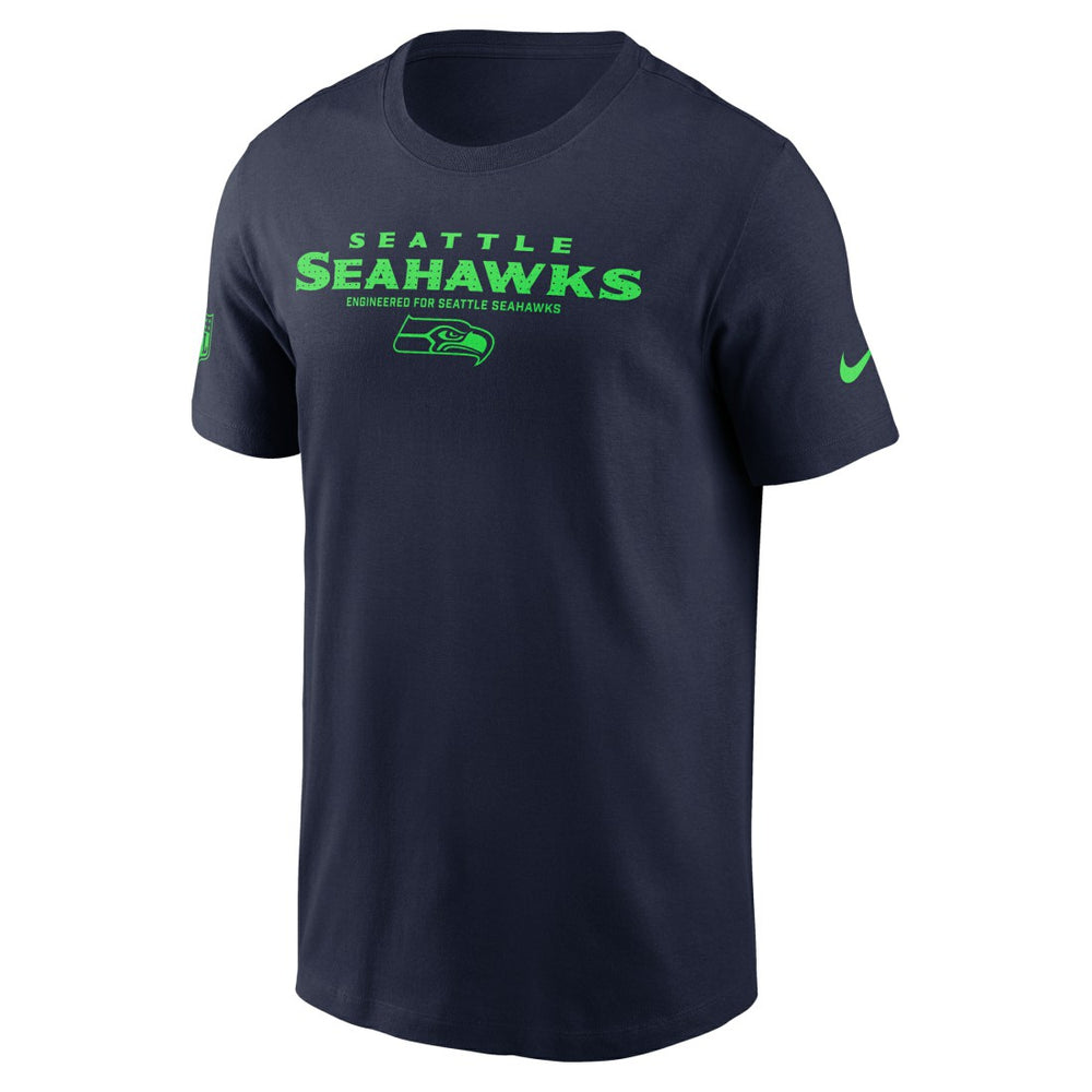 Nike Seattle Seahawks Sideline Dri-FIT T-Shirt College Navy