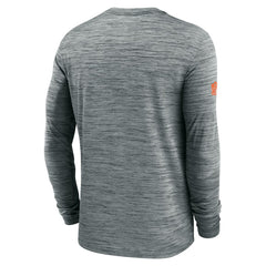 Nike Denver Broncos Sideline Velocity Performance Long Sleeve T-Shirt - Gray