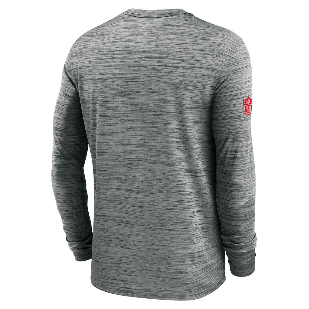 Nike Buffalo Bills Sideline Velocity Performance Long Sleeve T-Shirt - Gray