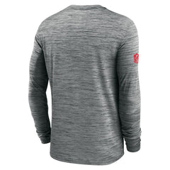 Nike Buffalo Bills Sideline Velocity Performance Long Sleeve T-Shirt - Gray