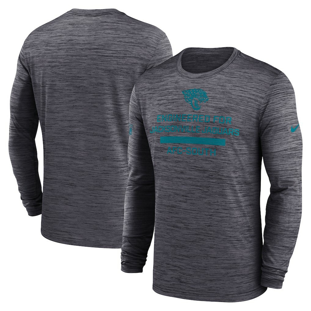 Nike Jacksonville Jaguars Sideline Velocity Performance Long Sleeve T-Shirt - Black