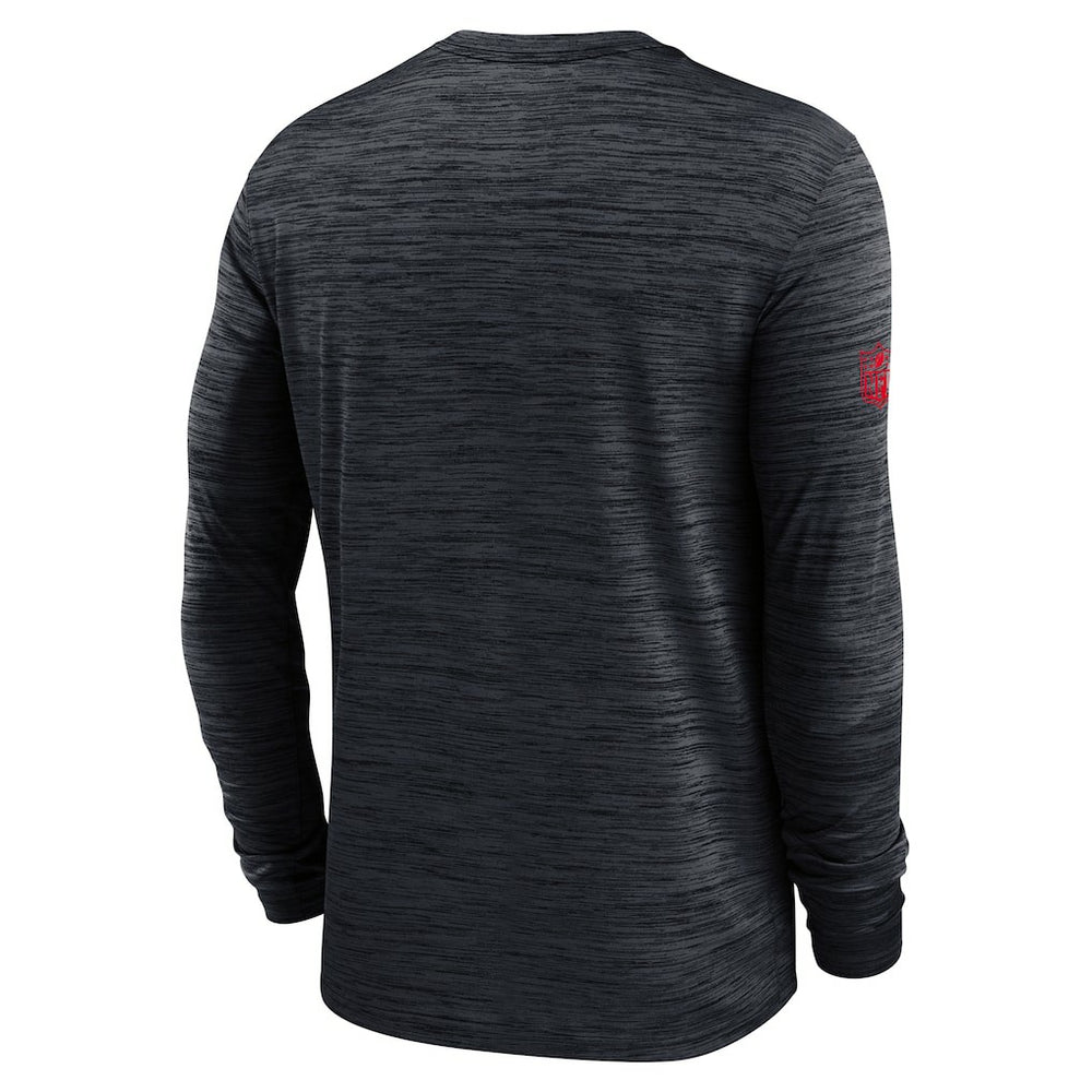 Nike Houston Texans Sideline Velocity Performance Long Sleeve T-Shirt - Navy
